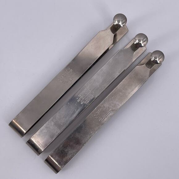 Set of 3 Vintage Metal ORCO 9" Tack It Pattern Markers Sewing Crafting Ohio USA - Picture 4 of 11